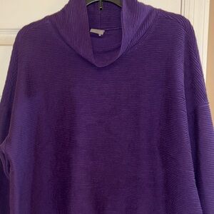 Calia Woman’s mock bright Purple Top XL